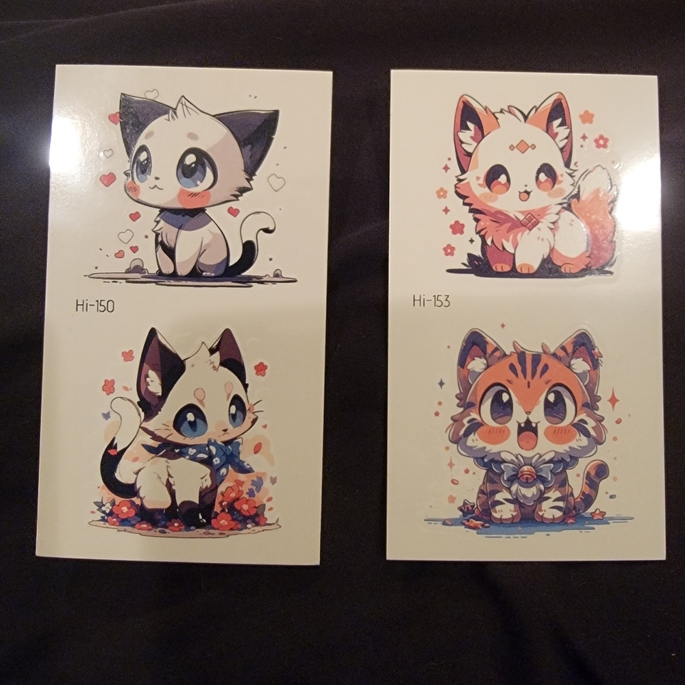 New Set of Glow In The Dark Tattoos